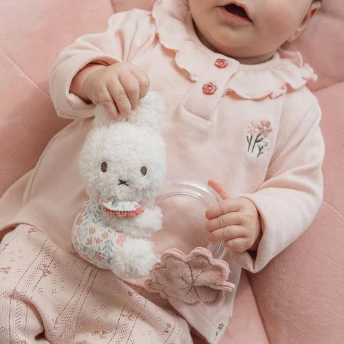 Miffy x Little Dutch Rattle ring - Lucky Blossom