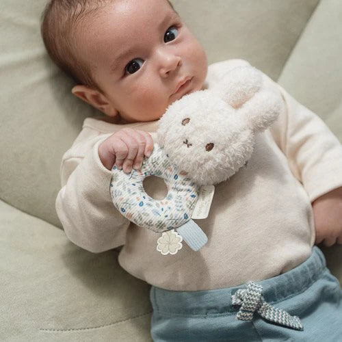 Miffy x Little Dutch Rattle - Lucky Leaves