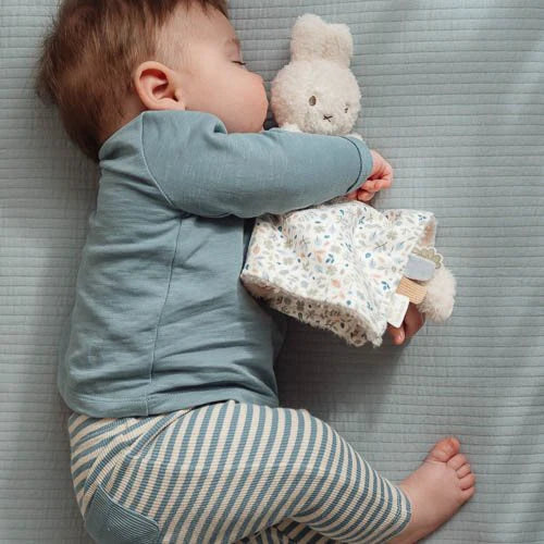 Miffy x Little Dutch Cuddle cloth - Lucky Leaves