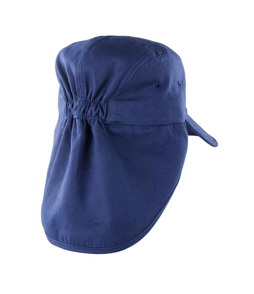 Children's personalised fold up legionnaires cap - choose your colour