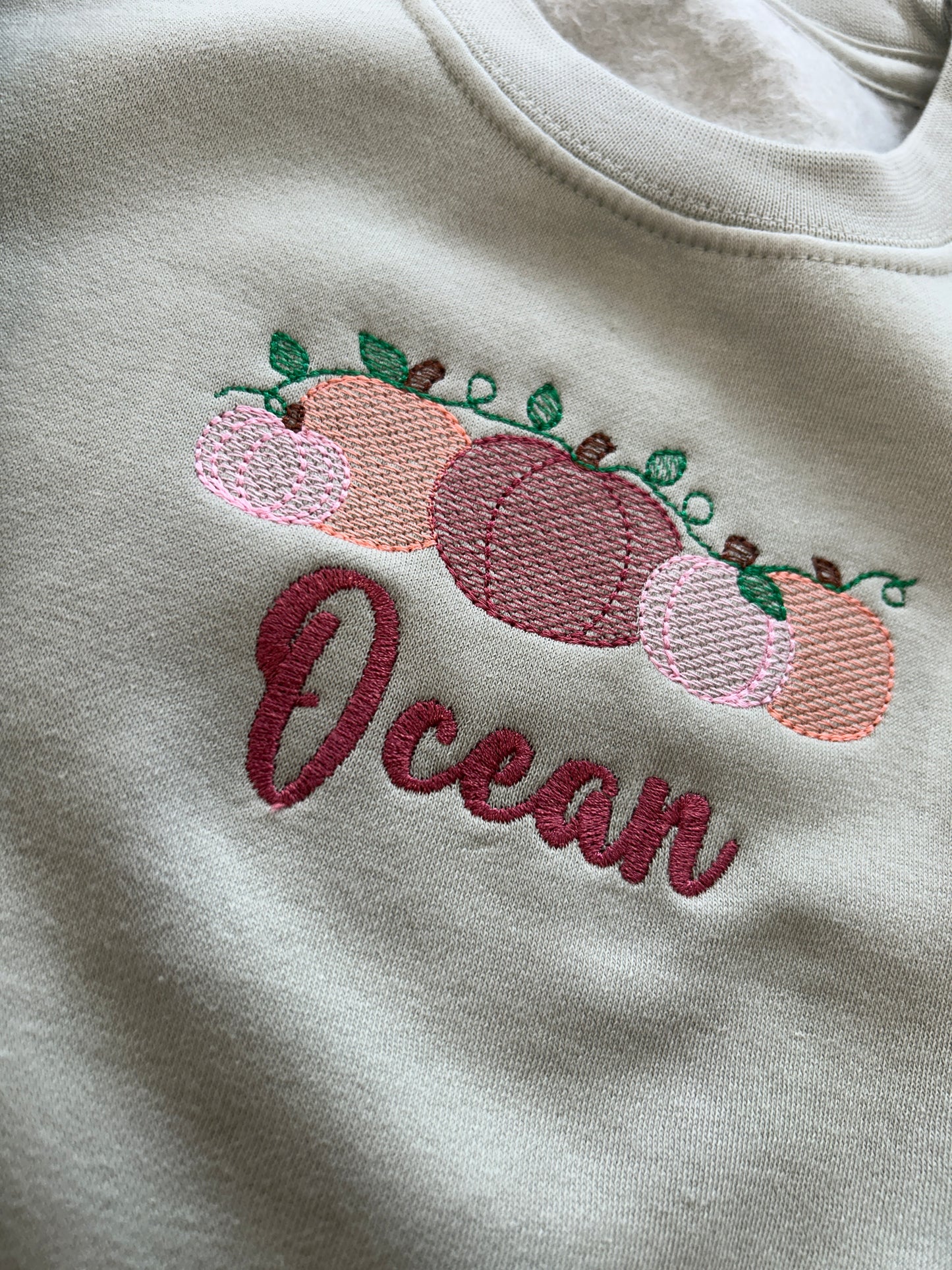 Pumpkins Kids personalised sweater