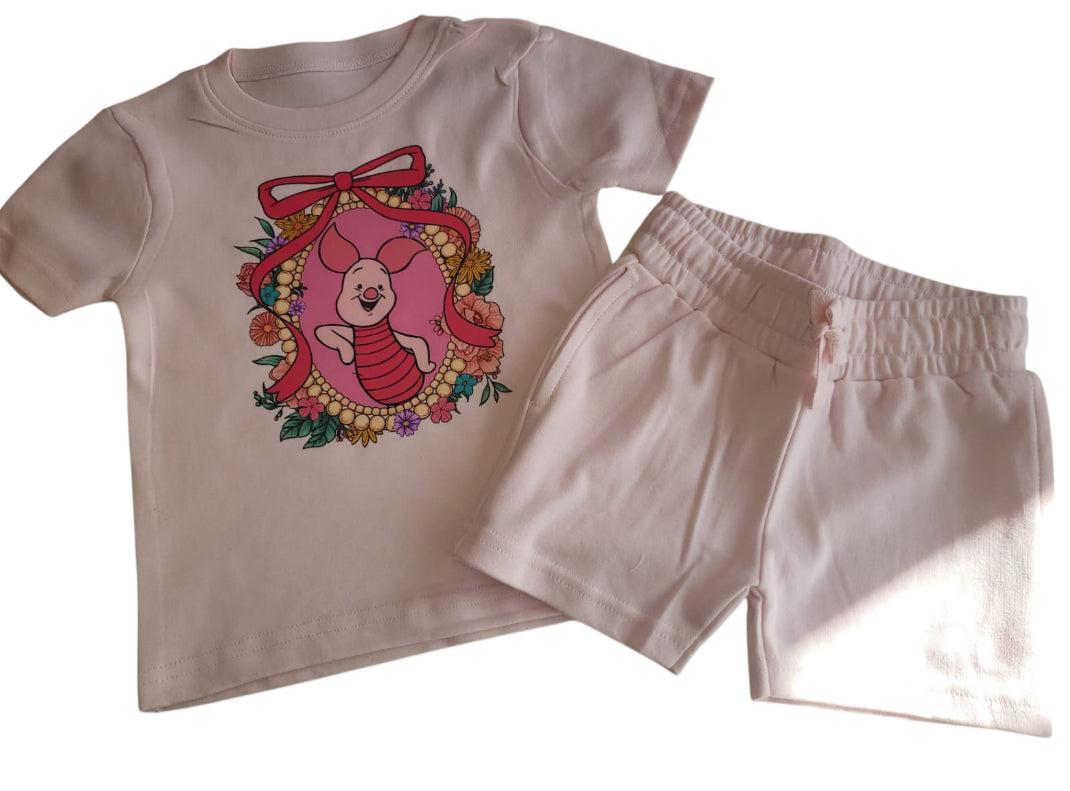 D6 Kids Personalised Short & T-Shirt Summer set