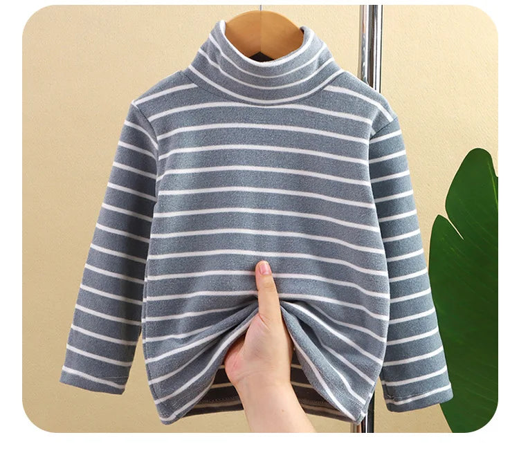 Turtleneck Girls personalised long sleeve top