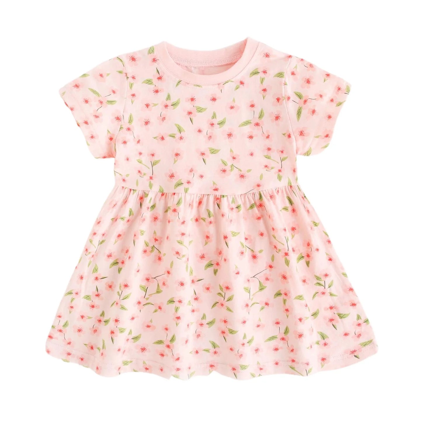 Floral kids dress - By From The Stork