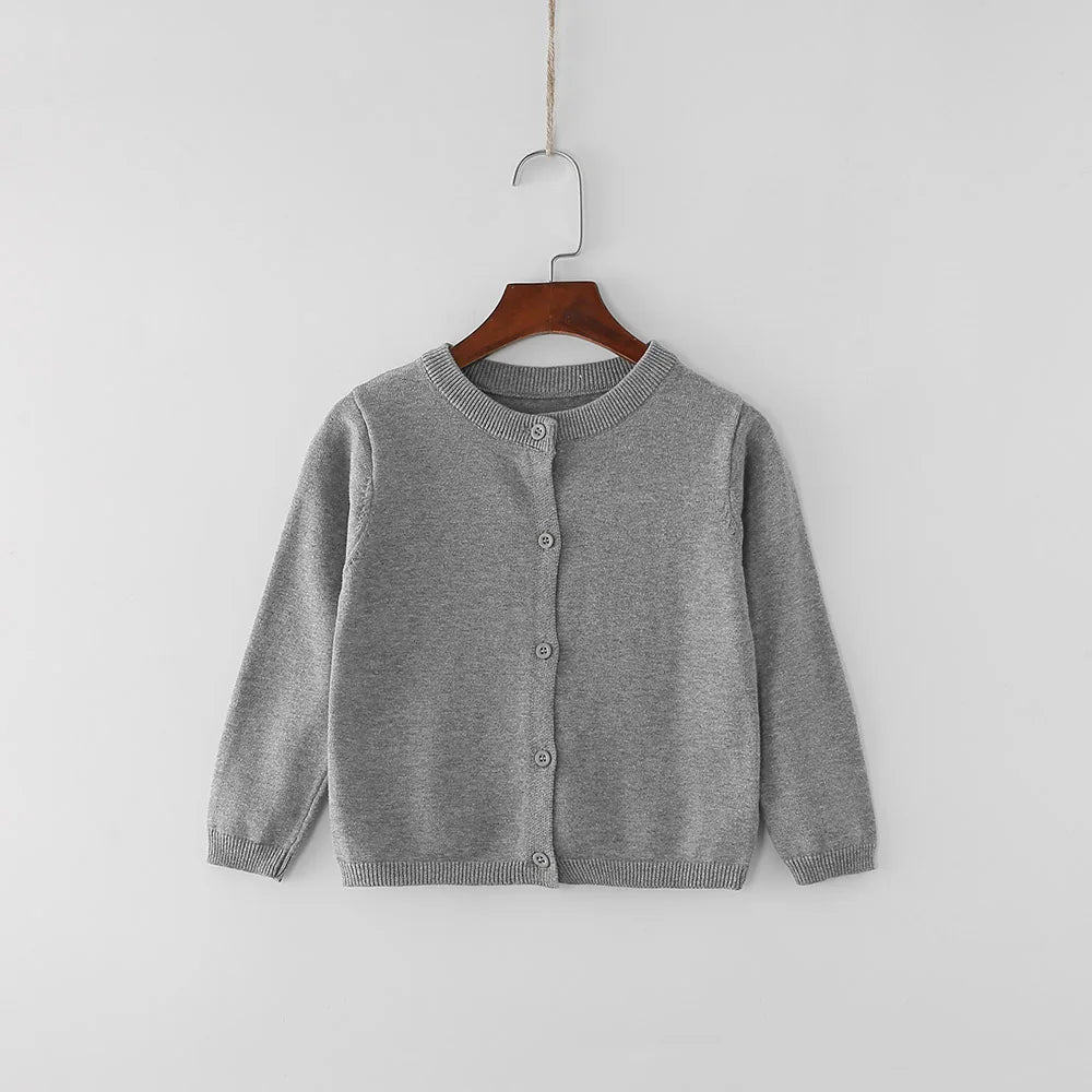 Kids Personalised Button-Up Cardigan - Sea Creature Edition