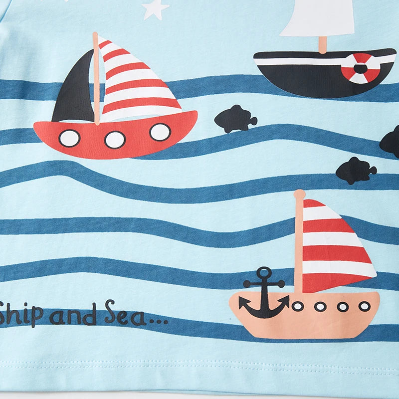 Set Sail T-Shirt - By From The Stork
