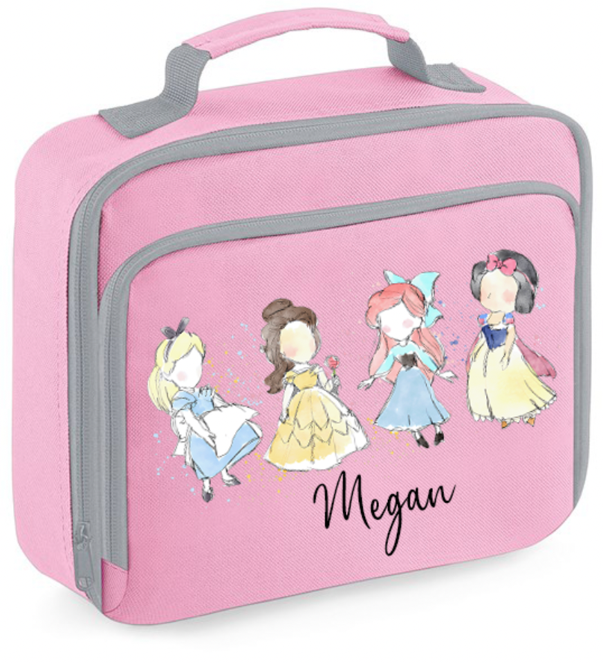 D3 Personalised Canvas Lunch Bag – Various Colours