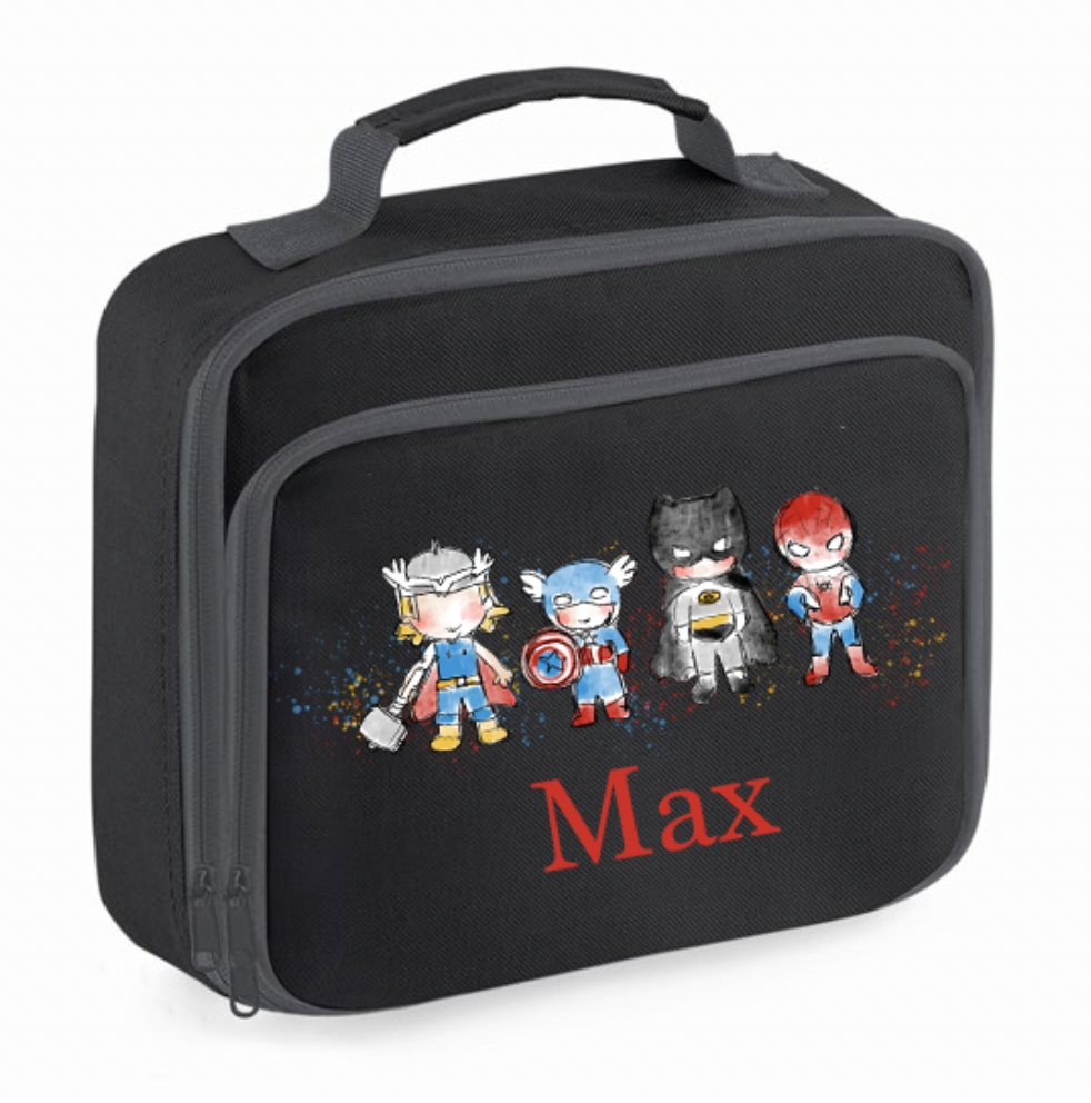 D6 Personalised Canvas Lunch Bag – Various Colours