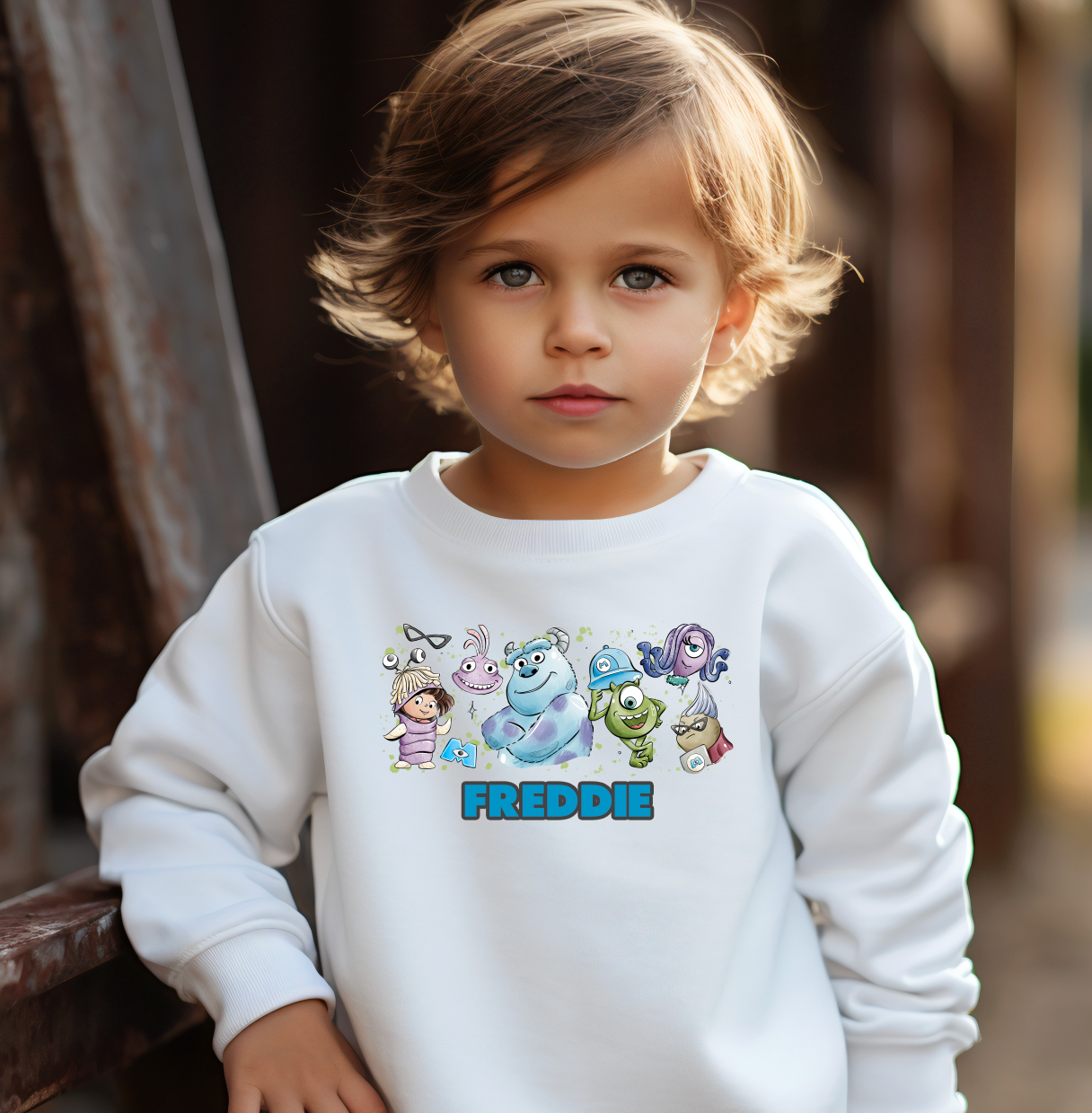 Monsters Inc personalised Disneyland Adventure sweater