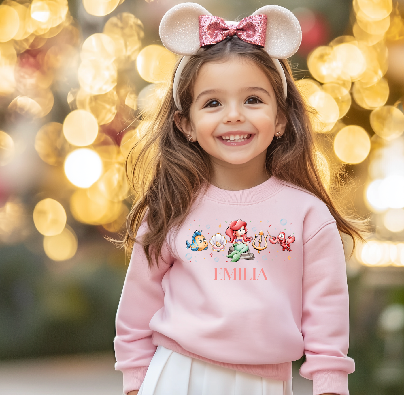 Mermaid personalised Disneyland Adventure sweater