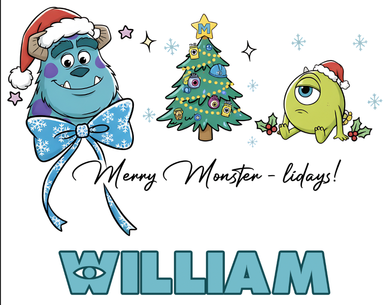 Christmas personalised kids sweater - VARIOUS DESIGNS