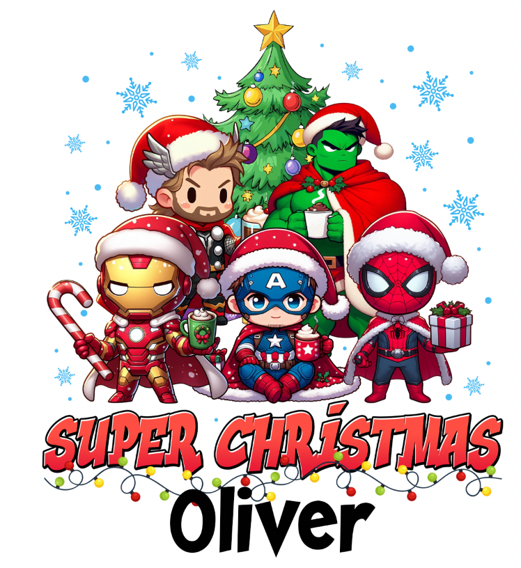 Christmas personalised kids sweater - VARIOUS DESIGNS