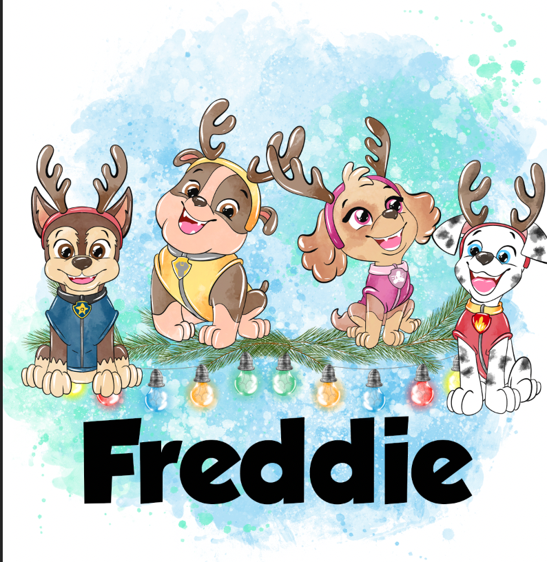 Christmas personalised kids sweater - VARIOUS DESIGNS