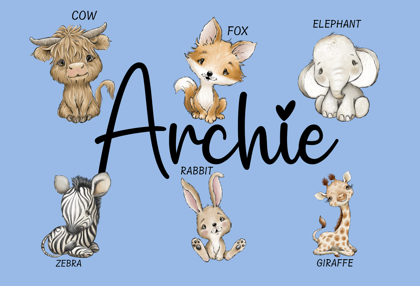 Personalised Educational toddler puzzle