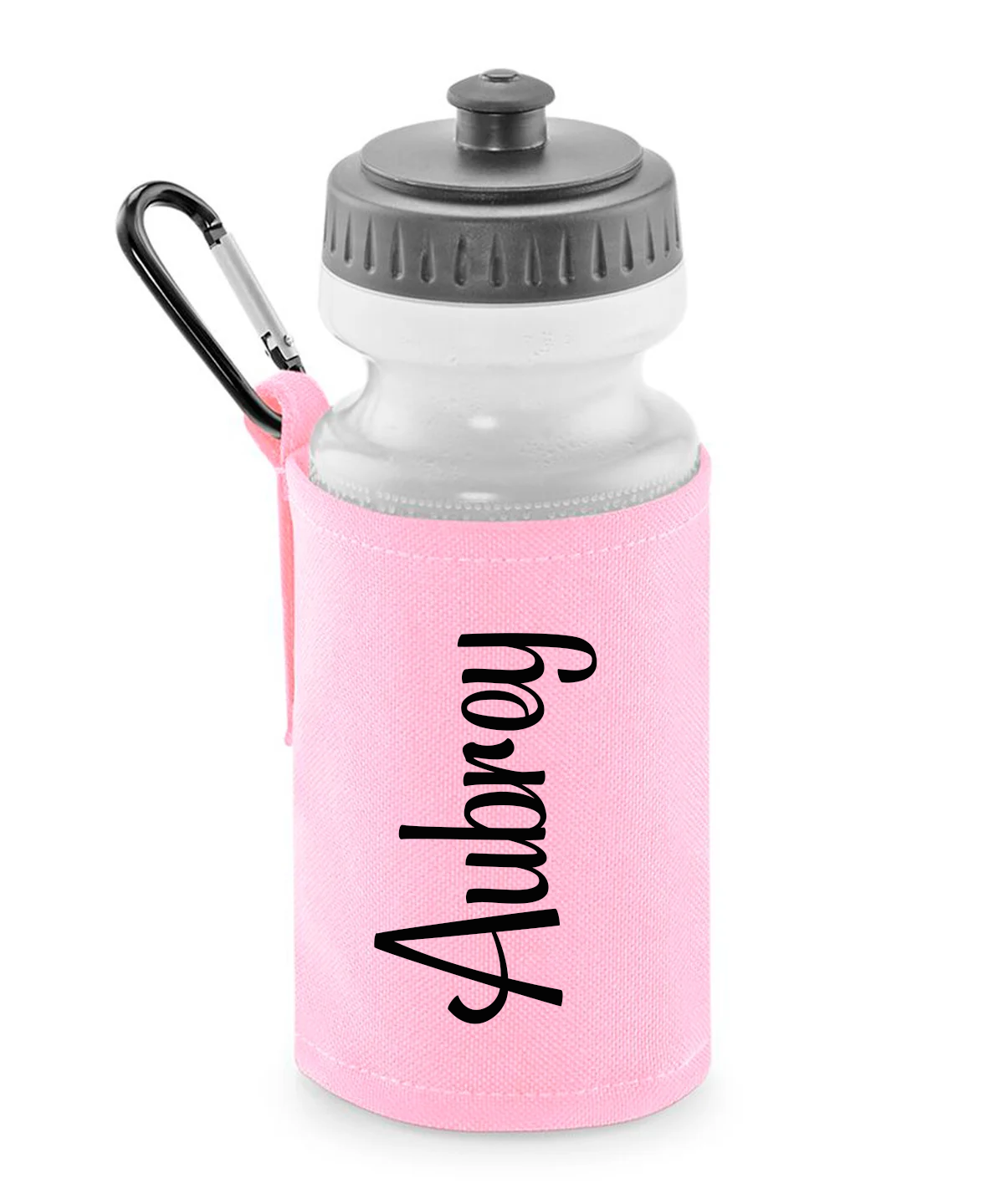 Personalised Kids' Drinks Bottle with Canvas Holder