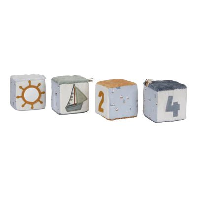 4 Soft blocks - Sailors Bay by Little Dutch