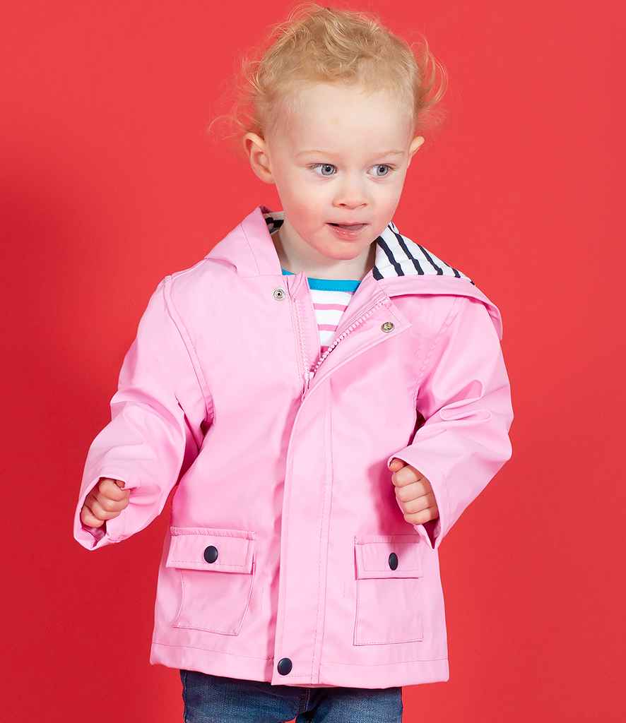 Baby/Toddler Rain Splashy Jacket Pink