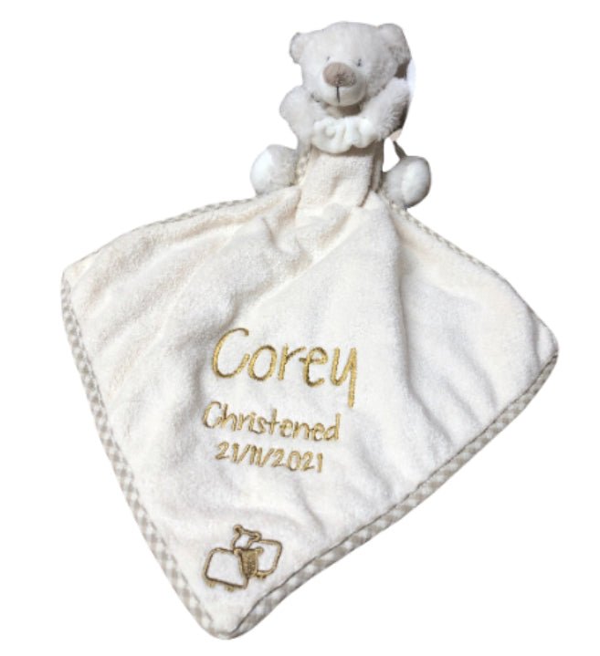 Bear Toy Soother Comforter by Jomanda