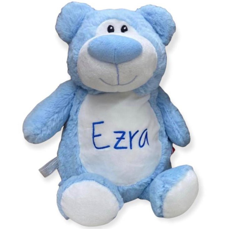 Cubbyford Blue Bear Personalised Teddy