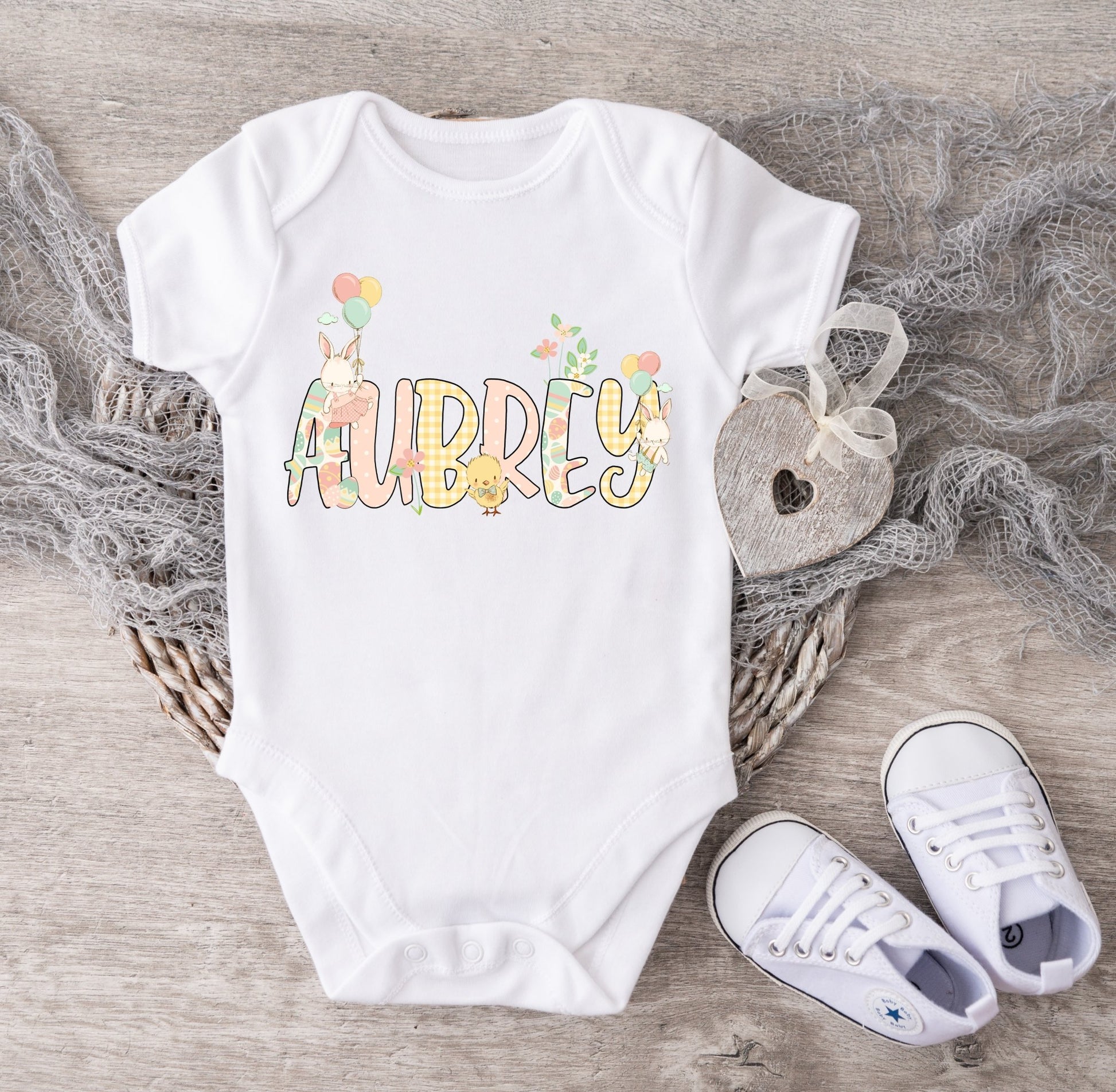 Easter personalised Vest - Name design