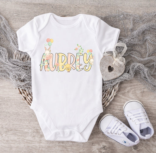 Easter personalised Vest - Name design