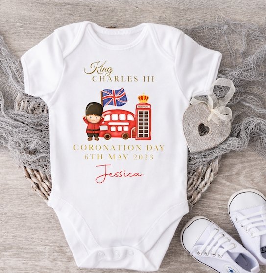 King Charles III Coronation Personalised Vest Guard