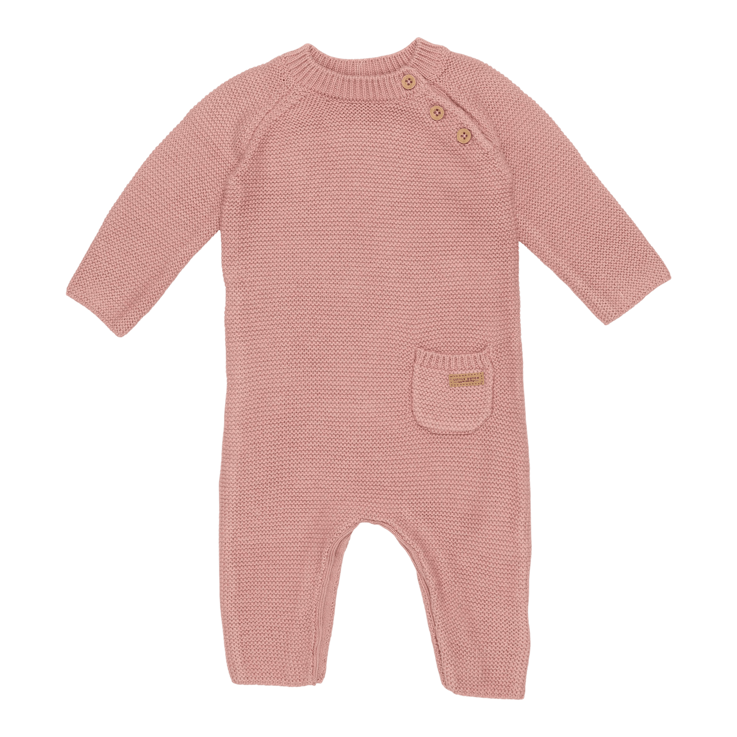 Little Dutch Knitted one-piece suit Vintage Pink