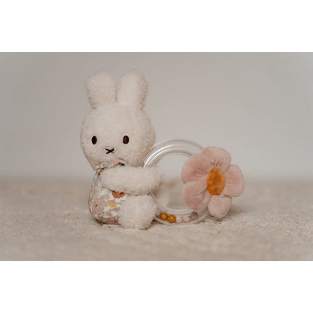 Little Dutch miffy rattle ring Vintage Little Flowers