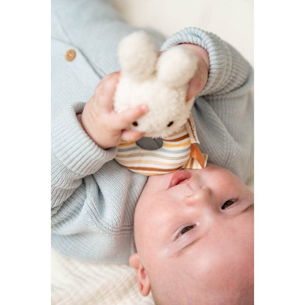 Little Dutch miffy rattle Vintage Sunny Stripes
