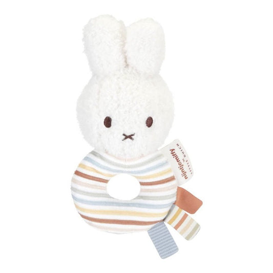 Little Dutch miffy rattle Vintage Sunny Stripes