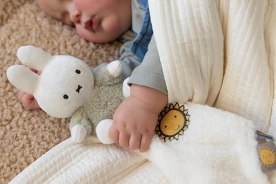 Miffy Cuddle Cloth Fluffy - Green by Little Dutch