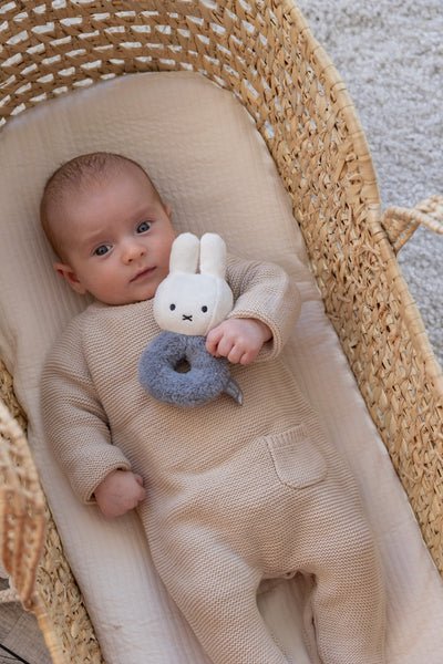 Miffy Rattle Fluffy - Blue by Little Dutch