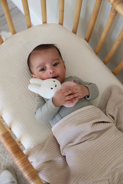 Miffy Rattle Fluffy - Pink by Little Dutch
