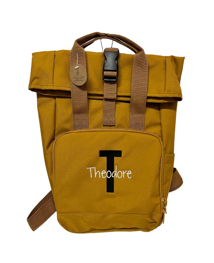 Mini Twin Handle Roll-Top Backpack - Initial Design