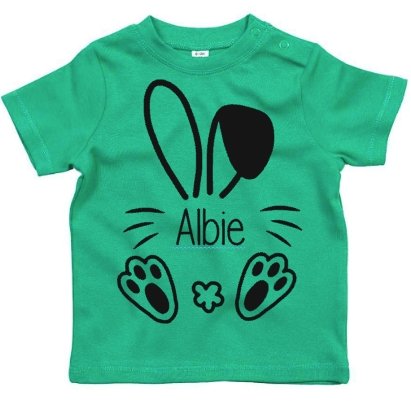 Personalised Easter T-Shirt - Various T-shirt Colours