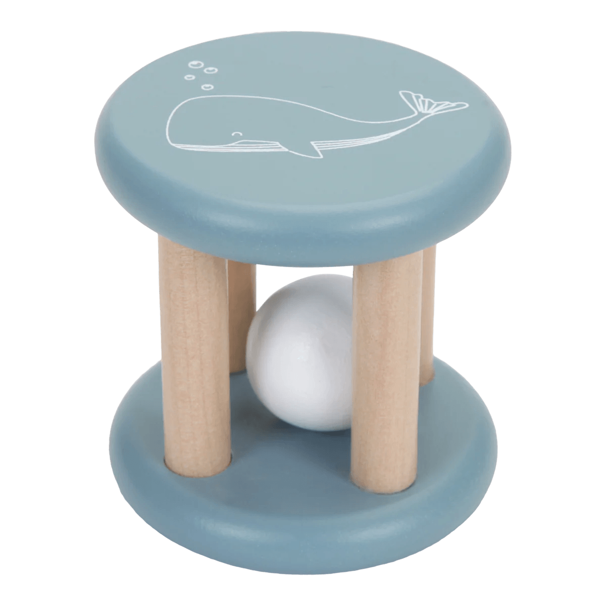 Roller Rattle By Little Dutch - Ocean