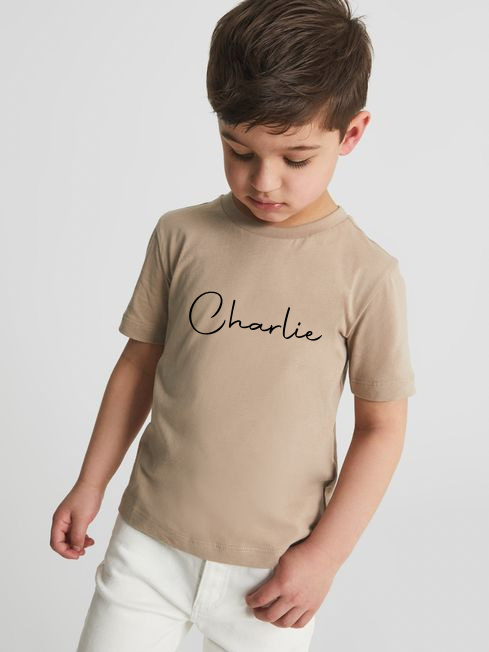 Short sleeve personalised kids T-Shirt