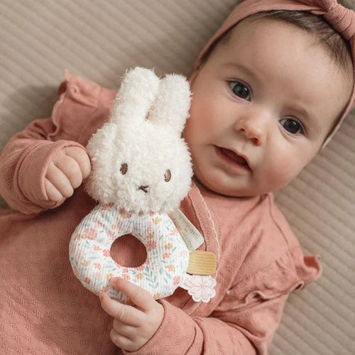 Miffy x Little Dutch Rattle - Lucky Blossom