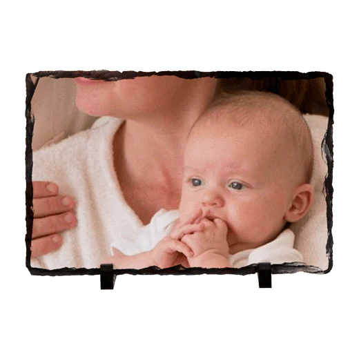 20x30cm personalised photo slate - Rectangle