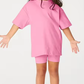 D4 Kids Personalised Cycle short summer t-shirt set