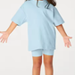 D4 Kids Personalised Cycle short summer t-shirt set