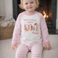 Fairy's When I Wake Up Personalised pink stripe Birthday Pyjamas Pjs