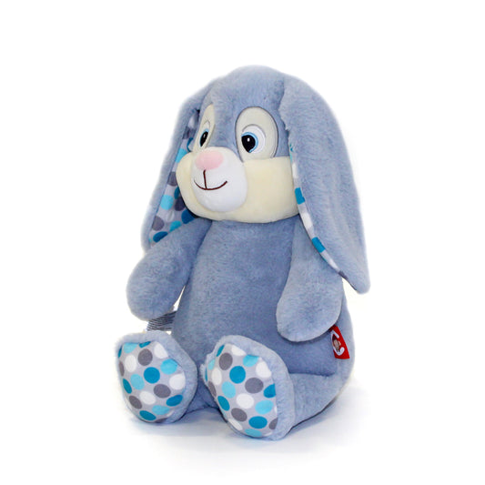 Blue Clovis Brampton personalised bunny rabbit teddy