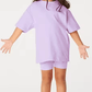 D4 Kids Personalised Cycle short summer t-shirt set