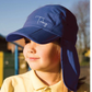 Children's personalised fold up legionnaires cap - choose your colour