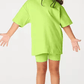 D4 Kids Personalised Cycle short summer t-shirt set
