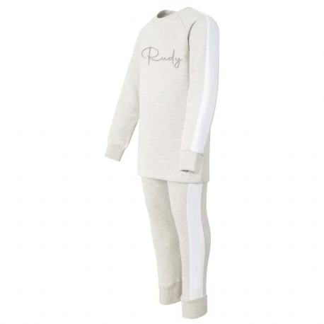 Personalised name Ecru Tracksuit