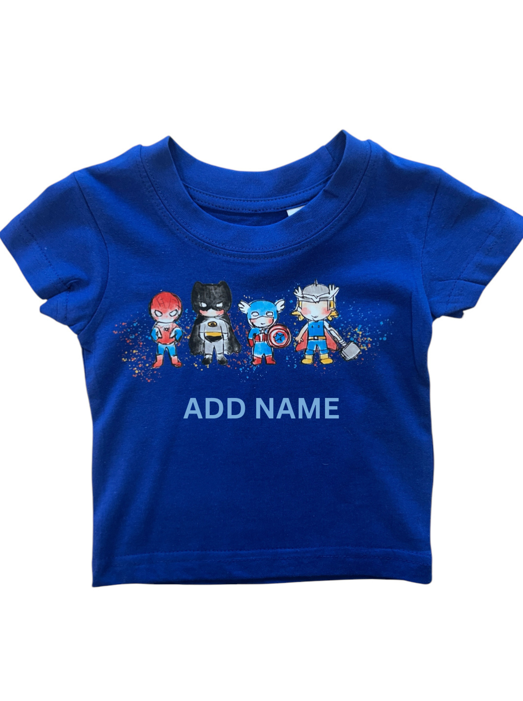 Super Hero Personalised Kids T-Shirt