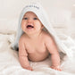 Grey Hooded Towel