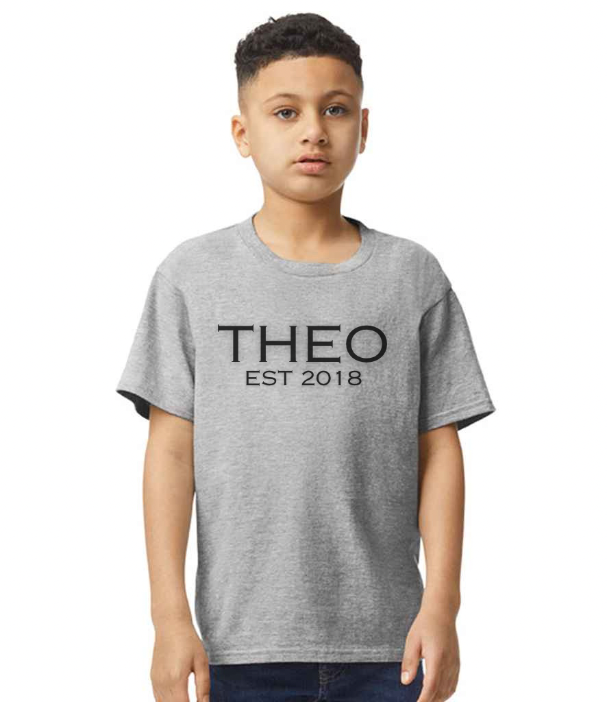 Establised personalised kids T-Shirt